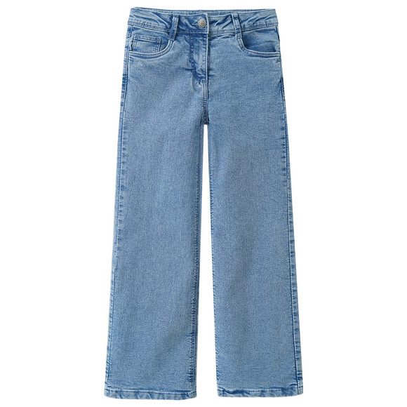 Mädchen Thermo-Jeans im Wide-Leg-Fit