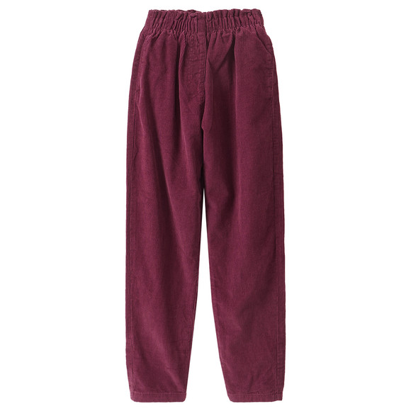 Mädchen Thermo-Cordhose unifarben