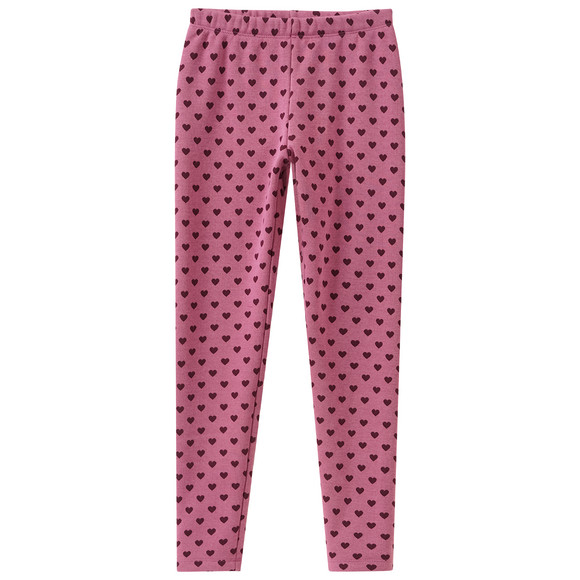 Mädchen Thermo-Leggings mit Allover-Print
