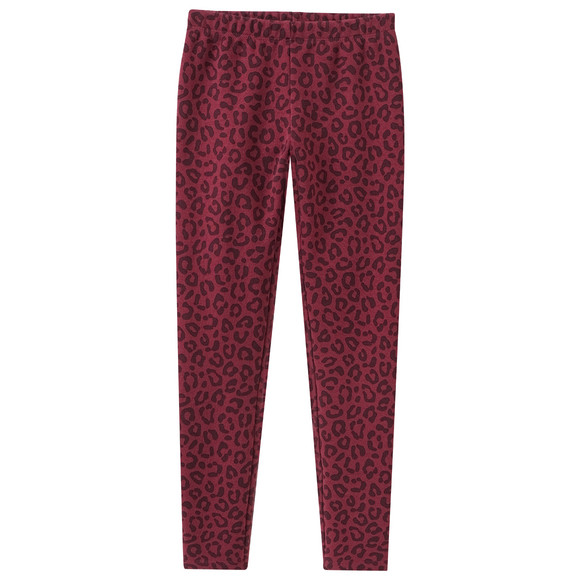 Mädchen Thermo-Leggings mit Allover-Print