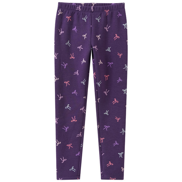 Mädchen Thermo-Leggings mit Allover-Print