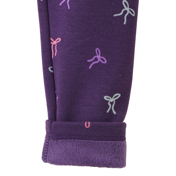 Mädchen Thermo-Leggings mit Allover-Print