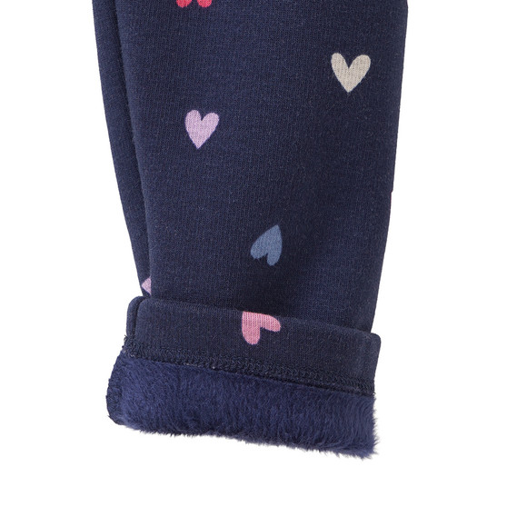 Mädchen Thermo-Leggings mit Allover-Print