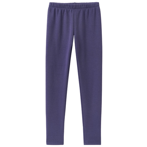 Mädchen Thermo-Leggings unifarben
