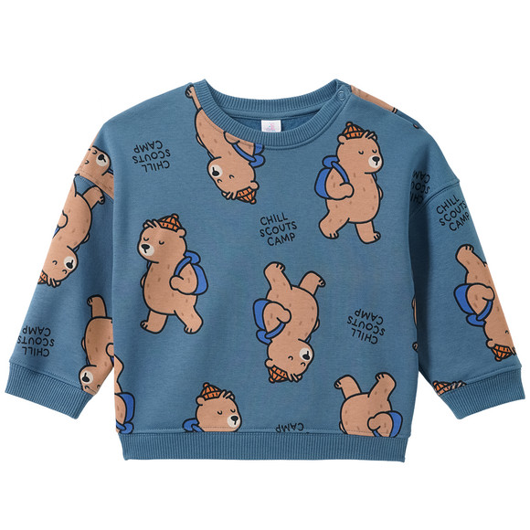 Baby-sweatshirt met all-over-print