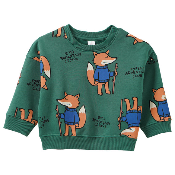 Baby-sweatshirt met all-over-print