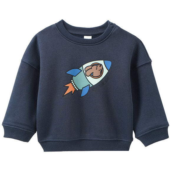 Baby-sweatshirt met opdruk