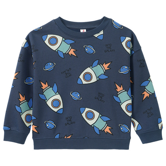 Jungen Sweatshirt mit Allover-Print