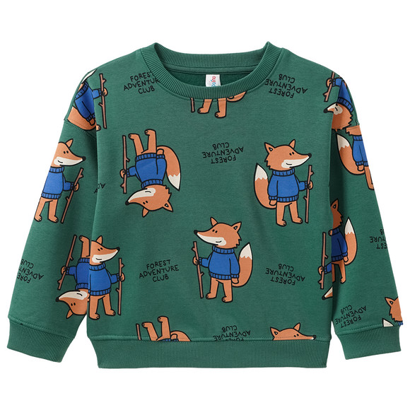 Jungen Sweatshirt mit Allover-Print