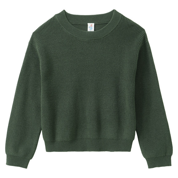 Jungen Strickpullover unifarben