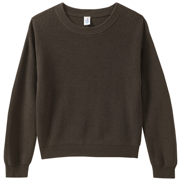 Jungen Strickpullover unifarben