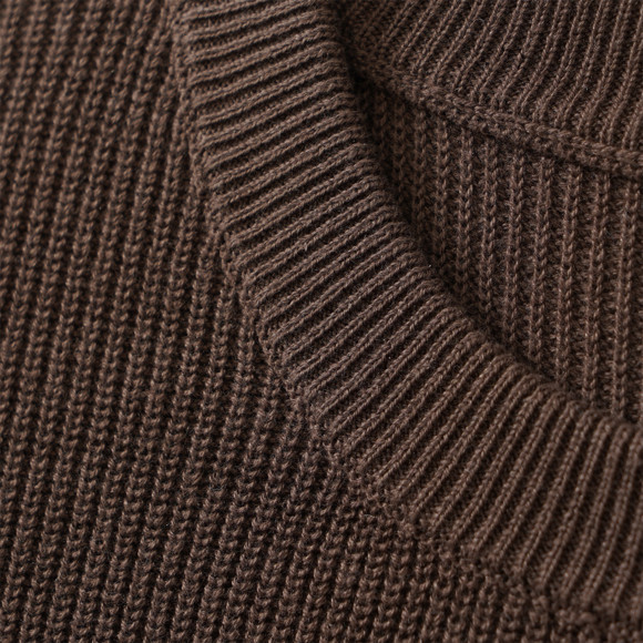 Jungen Strickpullover unifarben