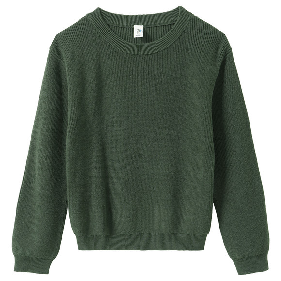 Jungen Strickpullover unifarben