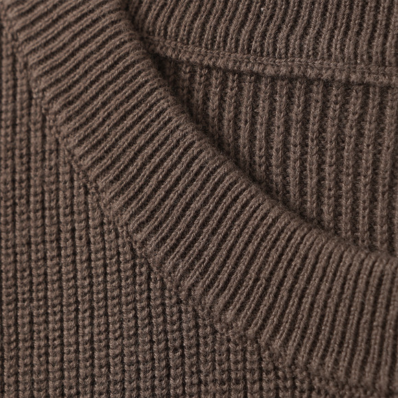 Jungen Strickpullover unifarben