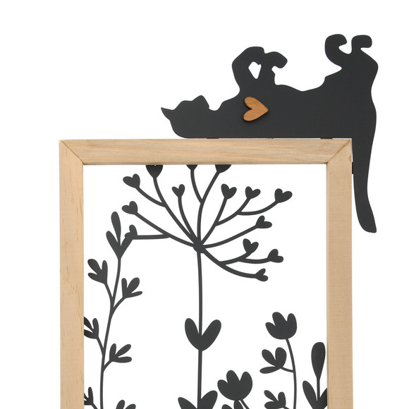Wandbild mit Holzrahmen