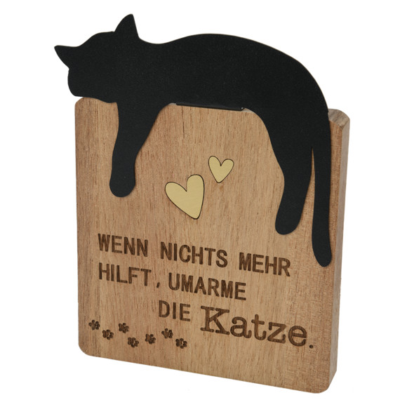 Deko-Aufsteller aus Holz