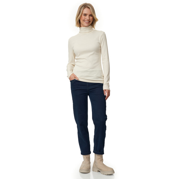 Damen Langarmshirt mit Rollkragen