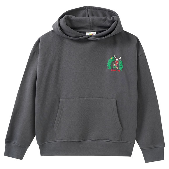 Jungen Weihnachtshoodie mit Rückenprint