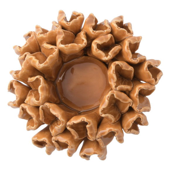 Kerzenhalter in Korallen-Form