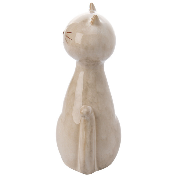 Deko-Figur Katze aus Keramik