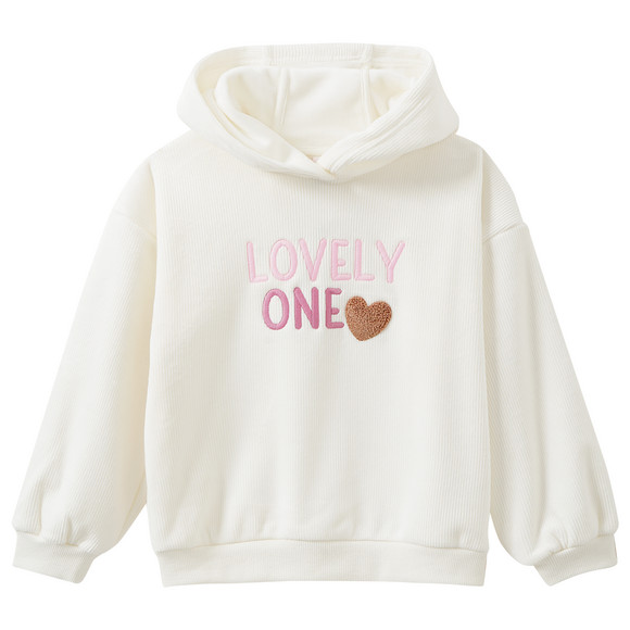 Mädchen Nicki-Shirt mit Kapuze
