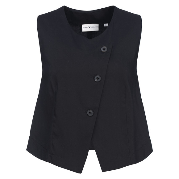 Damesvest met knopen
