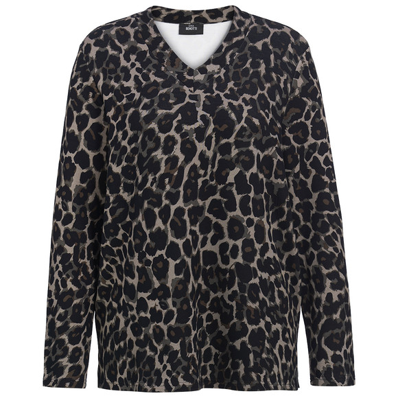Damen Modal-Shirt mit Leo-Allover