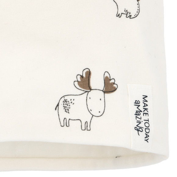 Baby Mütze mit Waldtieren