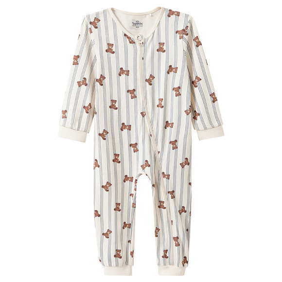 Baby Schlafanzug mit Bären-Print