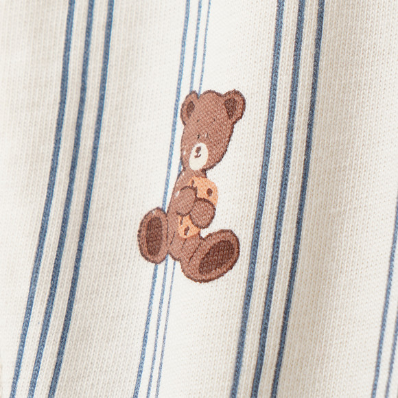 Baby Schlafanzug mit Bären-Print