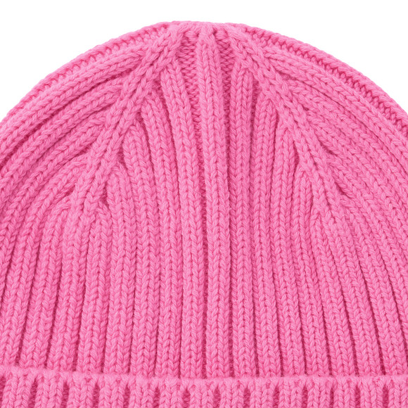 Mädchen Strickmütze mit Rippstruktur