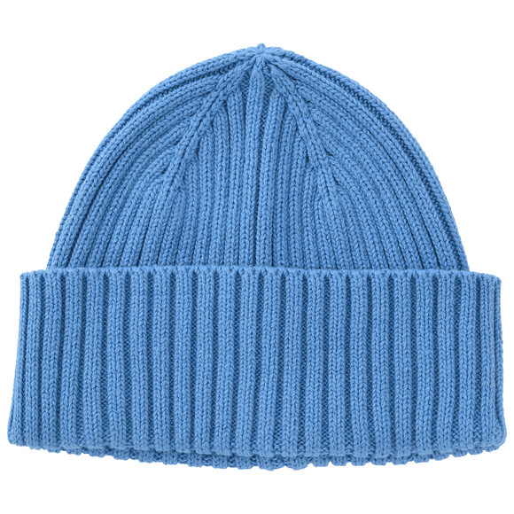 Kinder Strickmütze mit Rippstruktur