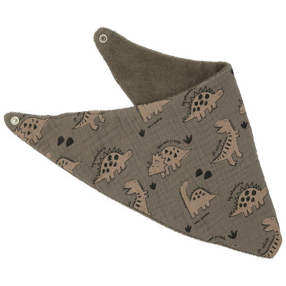 Baby Musselin-Bandana mit Frottee-Innenseite