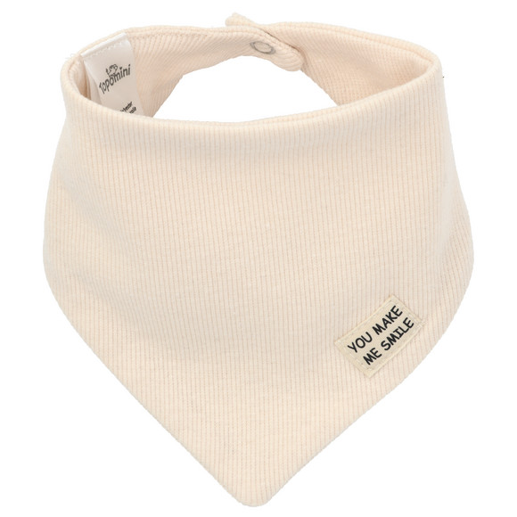 Baby Bandana mit Rippstruktur