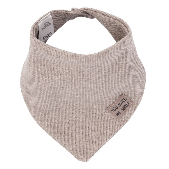 Baby Bandana mit Rippstruktur