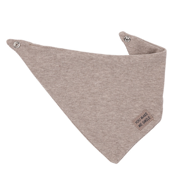 Baby Bandana mit Rippstruktur
