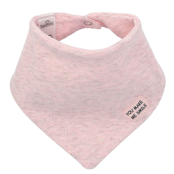 Baby Bandana mit Rippstruktur
