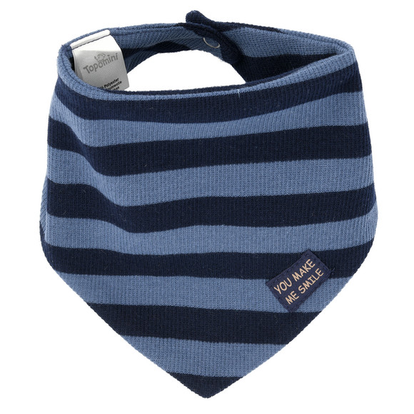 Baby Bandana mit Rippstruktur