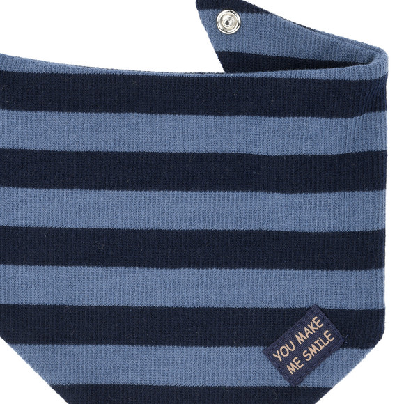 Baby Bandana mit Rippstruktur