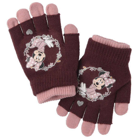 Minnie Maus Handschuhe Im Lagen-Design