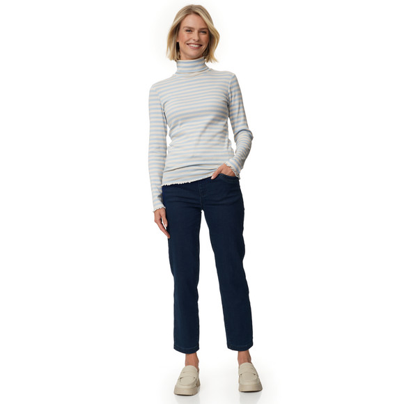 Damen Langarmshirt mit Rollkragen