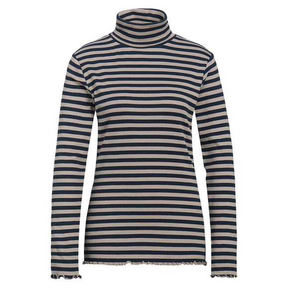 Damen Langarmshirt mit Rollkragen
