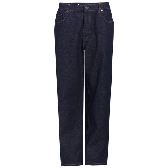 Herenjeans met rechte pasvorm in denimlook