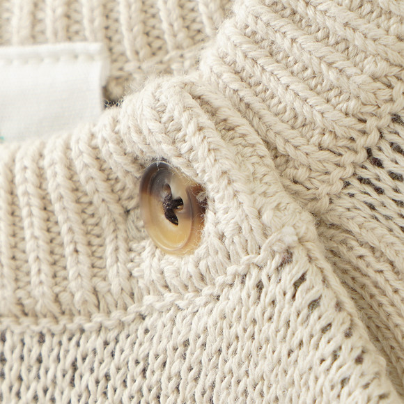 Baby Strickpullover mit Tannen-Allover