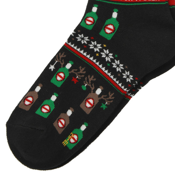 1 Paar Herren Weihnachtssocken mit Schriftzug