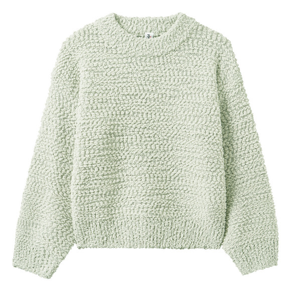 Mädchen Pullover aus Noppy-Yarn