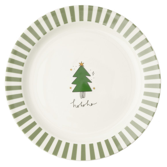 Teller im weihnachtlichen Design