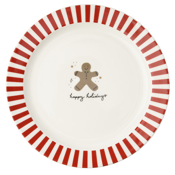 Teller im weihnachtlichen Design