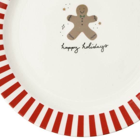 Teller im weihnachtlichen Design