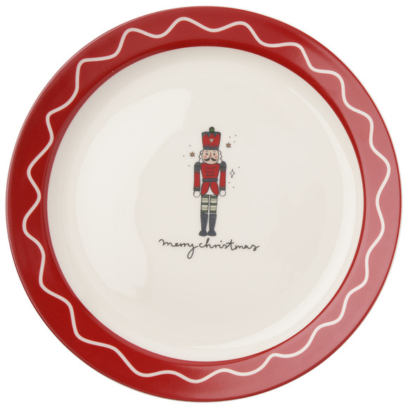 Teller im weihnachtlichen Design